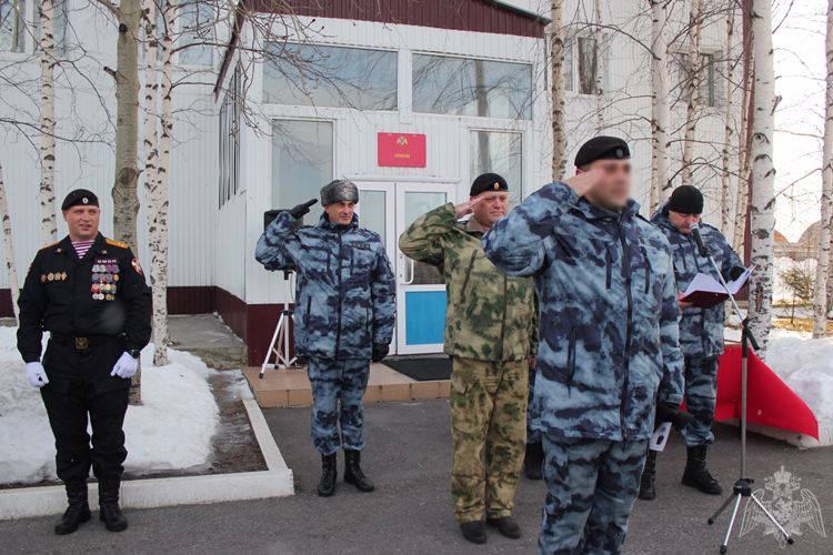 Нижневартовский ОМОН отметил очередную годовщину со Дня образования 