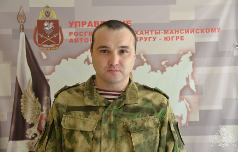 Военнослужащий Росгвардии из Югры стал победителем онлайн-викторины «Государственные символы России»
