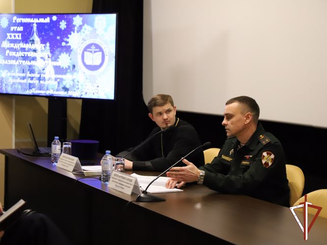 В Югре начальник территориального Управления Росгвардии принял участие в пленарном заседании регионального этапа XXXI Международных Рождественских образовательных чтений