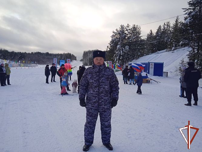 Росгвардия обеспечила правопорядок проведения XLI открытой Всероссийской массовой гонки «Лыжня России – 2023» в Югре
