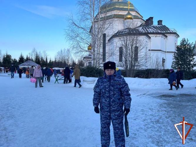 В Югре Росгвардия выполнила задачи по обеспечению правопорядка в период празднования Пасхи