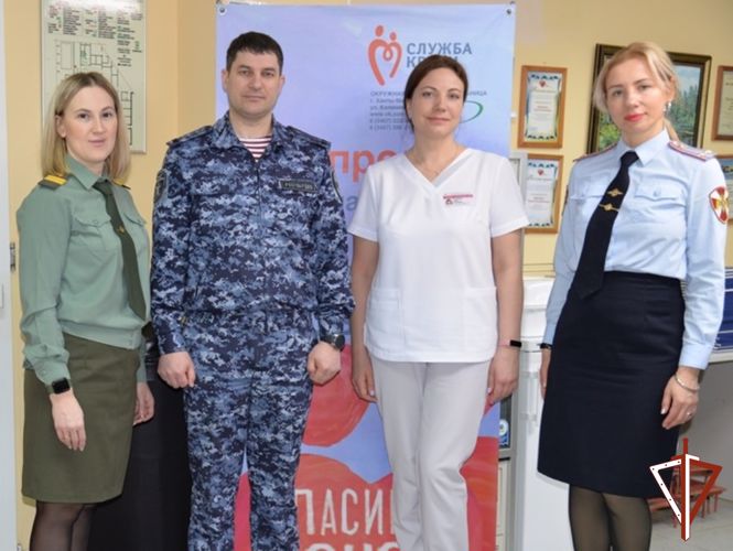 Представители Росгвардии сдали 20 литров крови, приняв участие в донорской акции в Югре