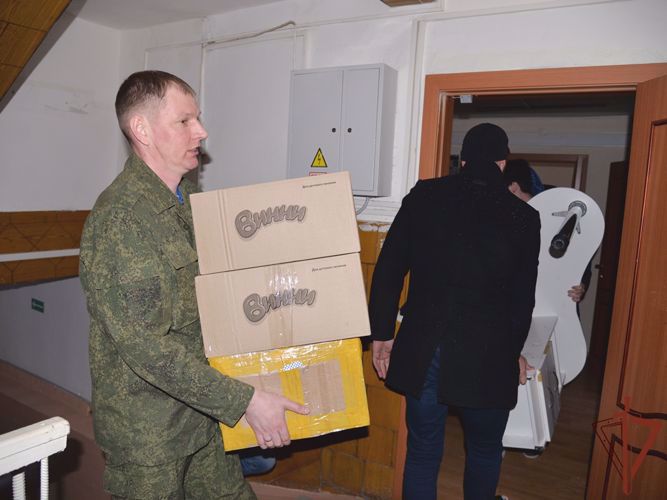 Ведомственная акция «Добрые дела с Росгвардией» продолжается в Югре