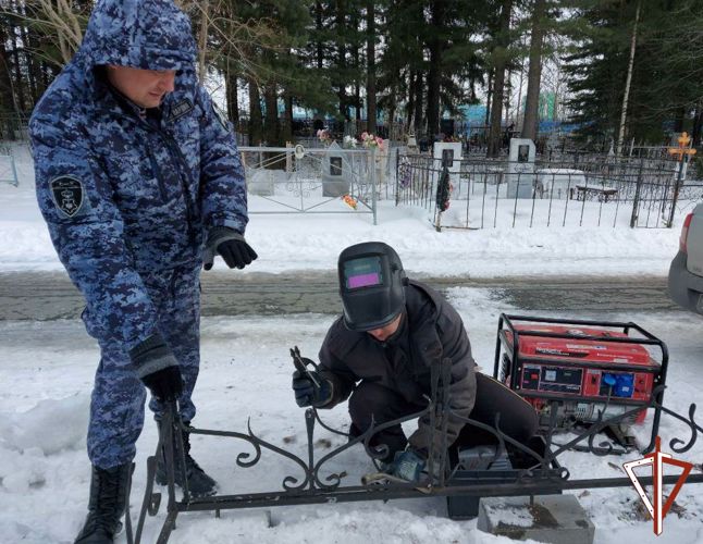 Ведомственная акция «Добрые дела с Росгвардией» продолжается в Югре