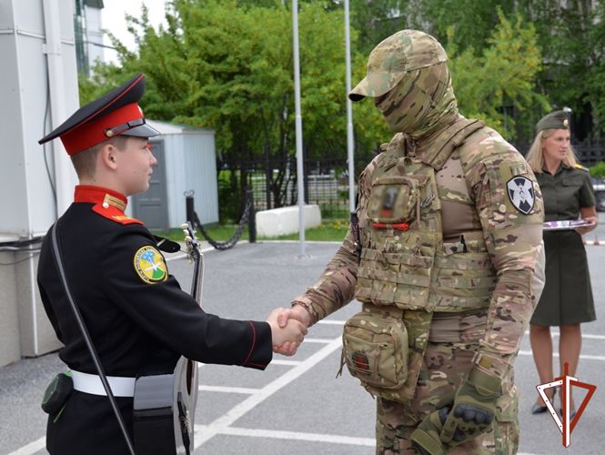 В Югре Росгвардия приняла участие в съемках патриотического видеопроекта ко Дню России (ВИДЕО)