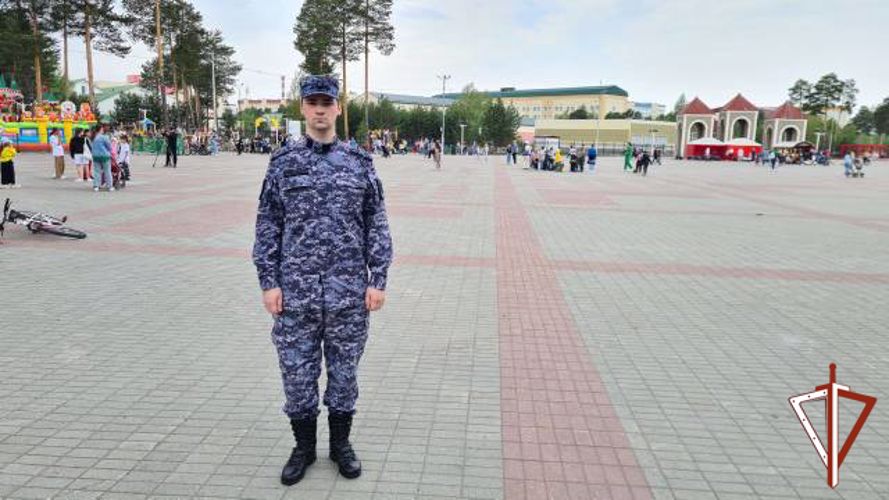 Сотрудники Росгвардии обеспечили безопасность Международного дня защиты детей в Югре