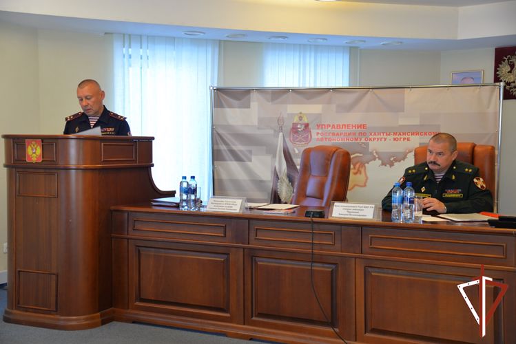 В Управлении Росгвардии по ХМАО – Югре проходит учебно-методический сбор с руководящим составом подчиненных подразделений