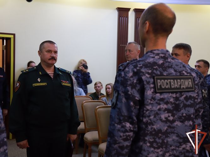 Врио командующего Уральским округом Росгвардии проинспектировал подразделения ведомства, дислоцированные в Югре