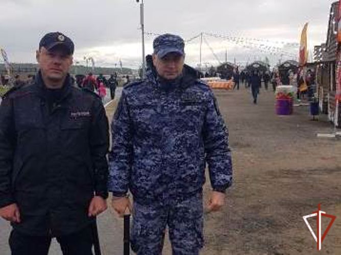 В Югре Росгвардия обеспечила безопасность мероприятий, проводимых ко Дню России 