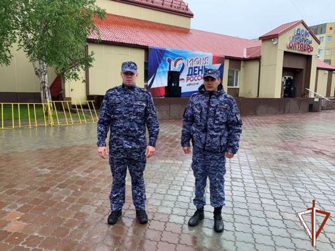 В Югре Росгвардия обеспечила безопасность мероприятий, проводимых ко Дню России 