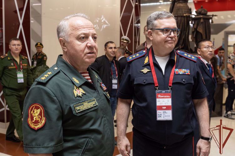 Генерал-полковник Виктор Стригунов принял участие в открытии Международного военно-технического форума «Армия-2023» 