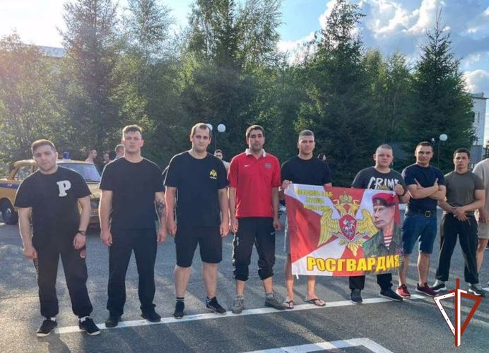 Росгвардия в Югре проводит цикл мероприятий ко Всероссийскому дню физкультурника