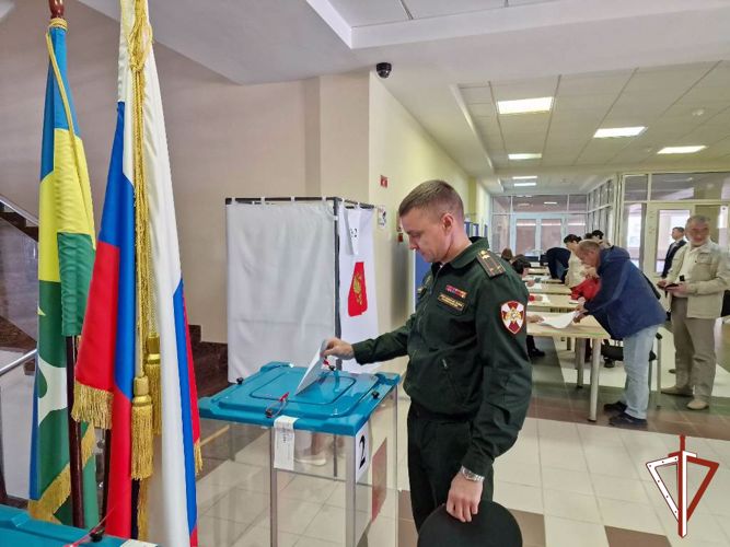 Росгвардия обеспечила правопорядок при проведении Единого дня голосования в Югре
