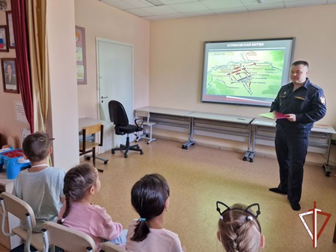 В Югре Росгвардия провела мероприятия, посвященные победе в Куликовской битве