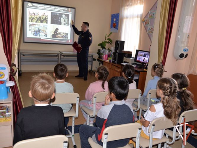 В Югре Росгвардия провела мероприятия, посвященные победе в Куликовской битве