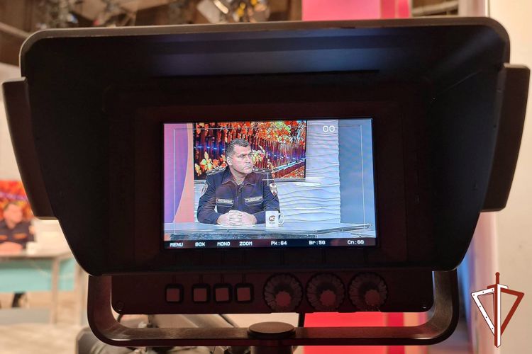 Офицер вневедомственной охраны Росгвардии выступил в эфире регионального телеканала «Югра»