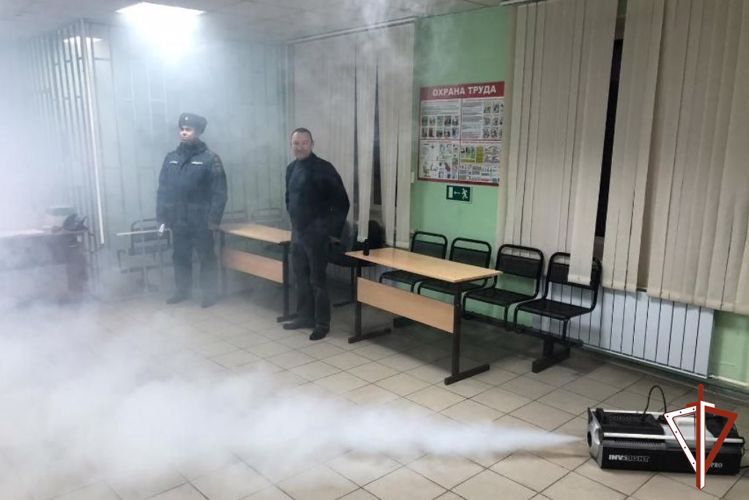 В подразделениях Росгвардии, дислоцируемых в Югре, прошли пожарно-профилактические мероприятия