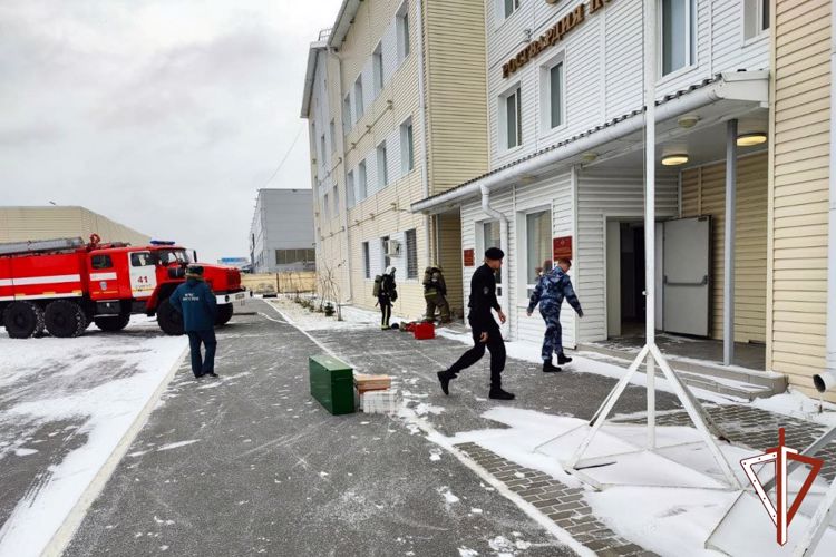 В подразделениях Росгвардии, дислоцируемых в Югре, прошли пожарно-профилактические мероприятия