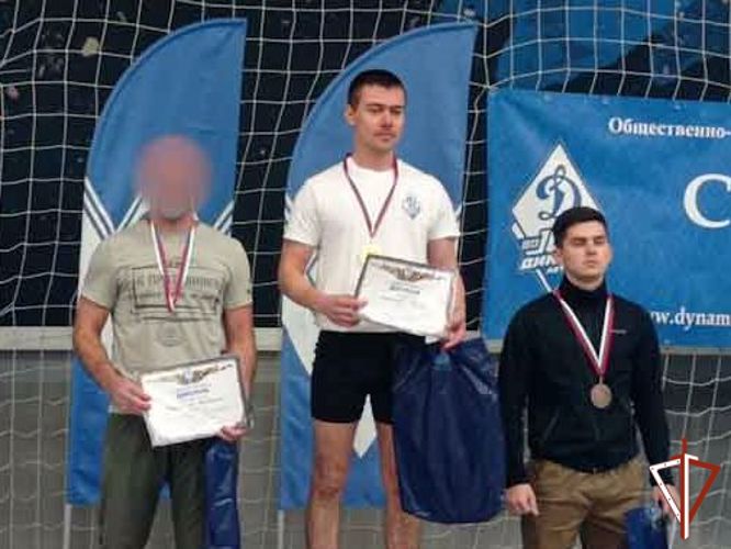Офицер спецназа Росгвардии из Югры завоевал серебряную медаль Кубка «Динамо» по гиревому спорту