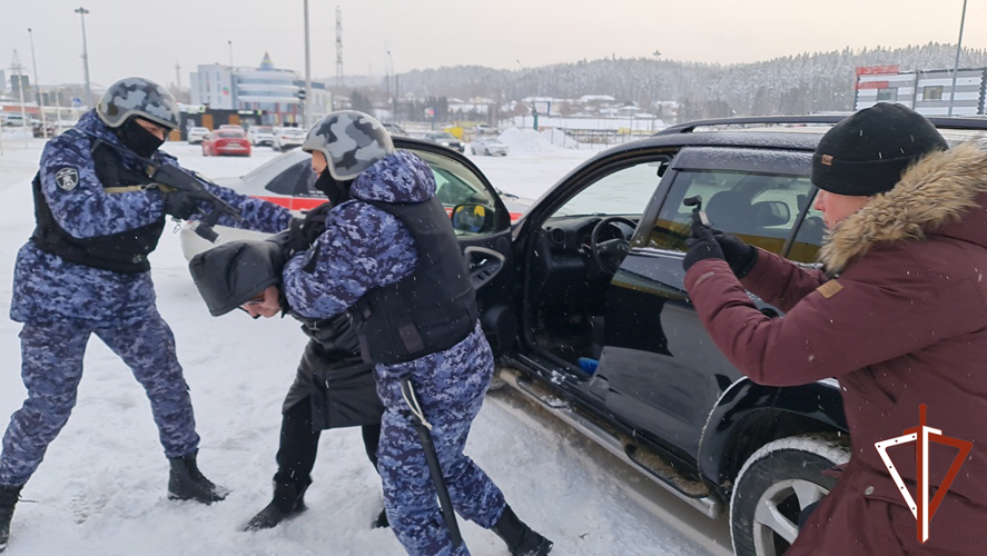 Сотрудники Росгвардии стали участниками телевизионного проекта телерадиокомпании «Югория»