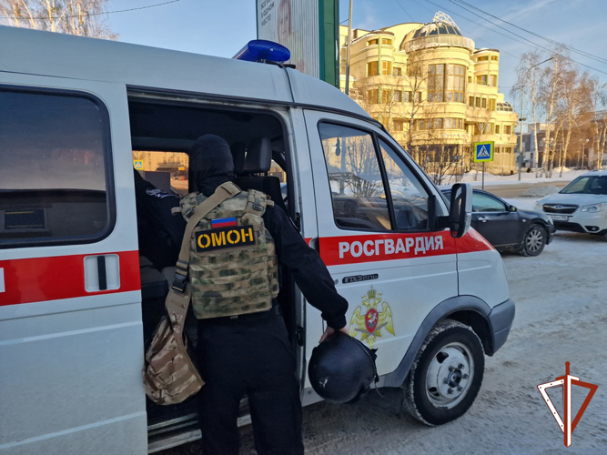 Росгвардия рассказала журналистам телерадиокомпании «Югра» о работе специалистов инженерной службы