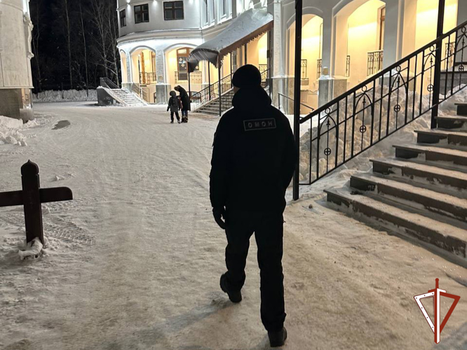 Росгвардия приняла участие в обеспечении правопорядка и безопасности граждан в Крещение на территории Югры