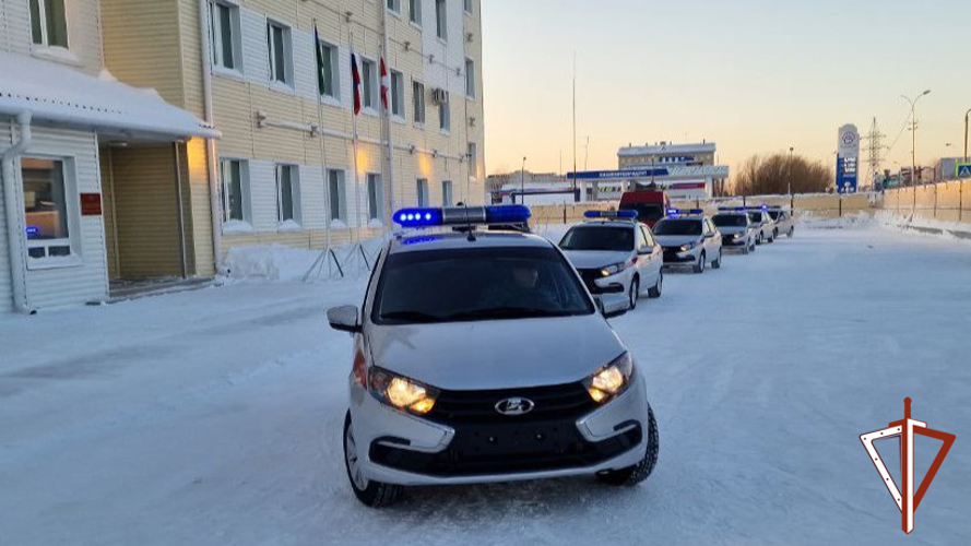 На вооружение подразделений Росгвардии поступила новая техника и специальное оборудование в Югре