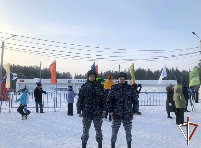 Росгвардия обеспечила безопасность проведения XLII Всероссийской массовой лыжной гонки «Лыжня России» в Югре