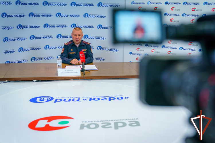 Начальник Управления Росгвардии по ХМАО – Югре дал пресс-конференцию журналистам региона 