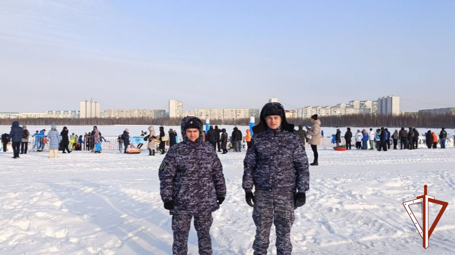 Росгвардия обеспечила безопасность проведения XLII Всероссийской массовой лыжной гонки «Лыжня России» в Югре