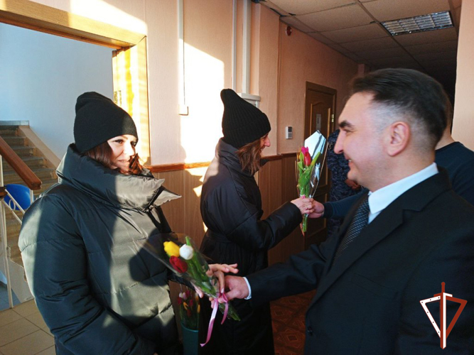 В  Управлении Росгвардии по ХМАО – Югре состоялись торжества, посвященные Международному женскому дню (ВИДЕО)