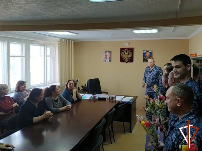 В Управлении Росгвардии по ХМАО – Югре состоялись торжества, посвященные Международному женскому дню (ВИДЕО)