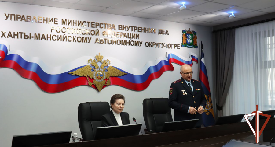 Руководитель Управления Росгвардии по ХМАО – Югре принял участие в представлении нового начальника регионального УМВД России