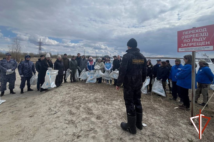 Экологический проект «Спасти и сохранить» поддержали росгвардейцы Югры