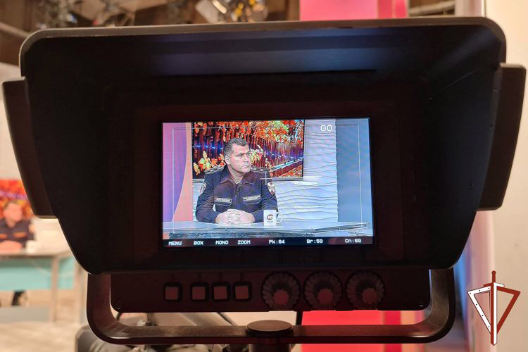 Офицер вневедомственной охраны Росгвардии выступил в эфире регионального телеканала «Югра»