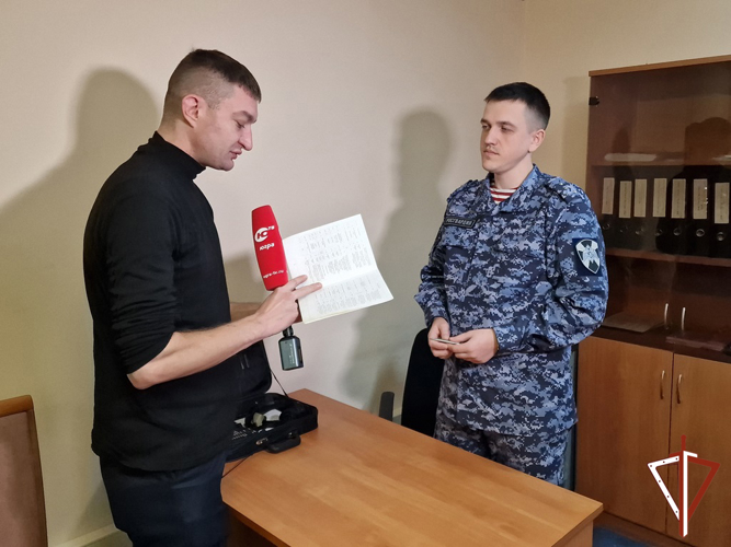 Новый выпуск ведомственной  программы «Югра – территория безопасности. Росгвардия»  вышел в Ханты-Мансийске (ВИДЕО) 