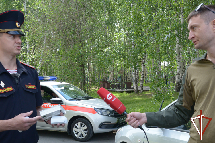  Вневедомственной охране посвящен очередной выпуск авторской программы «Югра – территория безопасности. Росгвардия»   (ВИДЕО) 