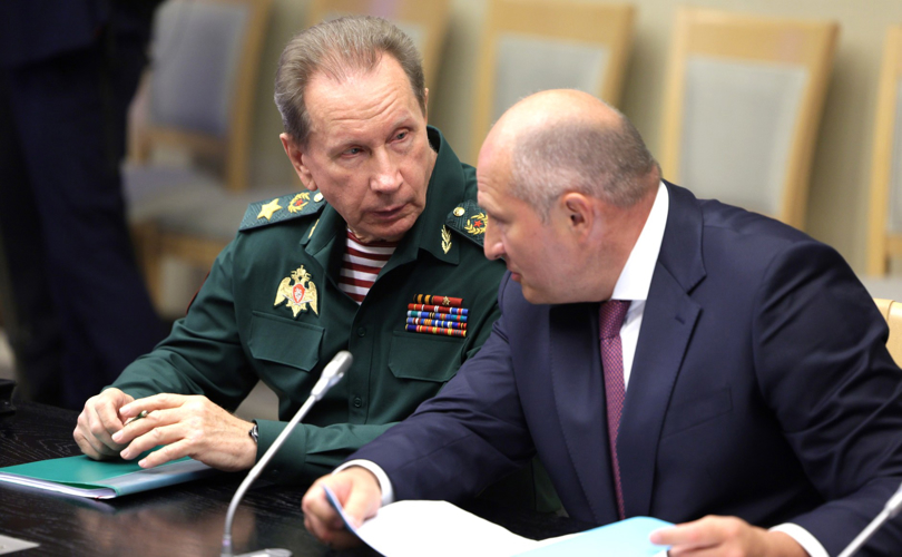 Генерал армии Виктор Золотов принял участие в оперативном совещании под руководством Президента России