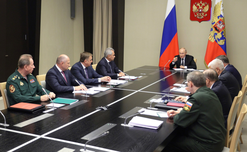 Генерал армии Виктор Золотов принял участие в оперативном совещании под руководством Президента России