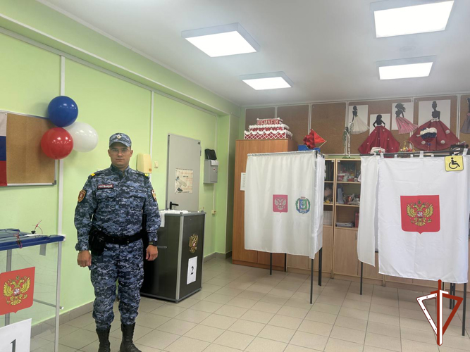   Росгвардия обеспечила безопасность при проведении Единого дня голосования в Югре