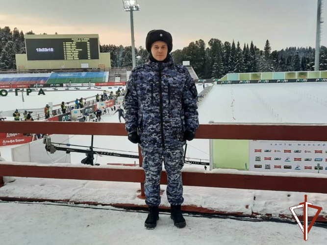 В Югре Росгвардия обеспечила правопорядок на чемпионате мира по ММА и II этапе Кубка Содружества по биатлону