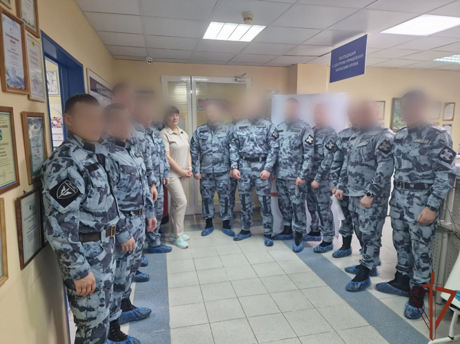Бойцы ОМОН Росгвардии пополнили банк донорской крови Югры
