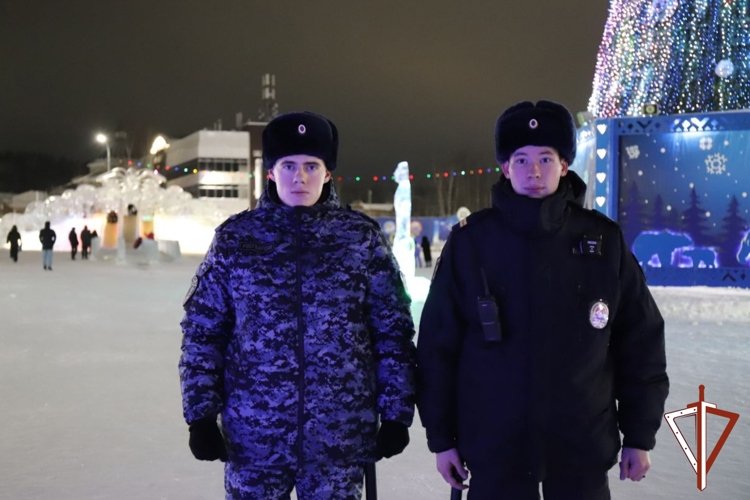 Росгвардия выполнила задачи по обеспечению безопасности граждан во время празднования Нового года