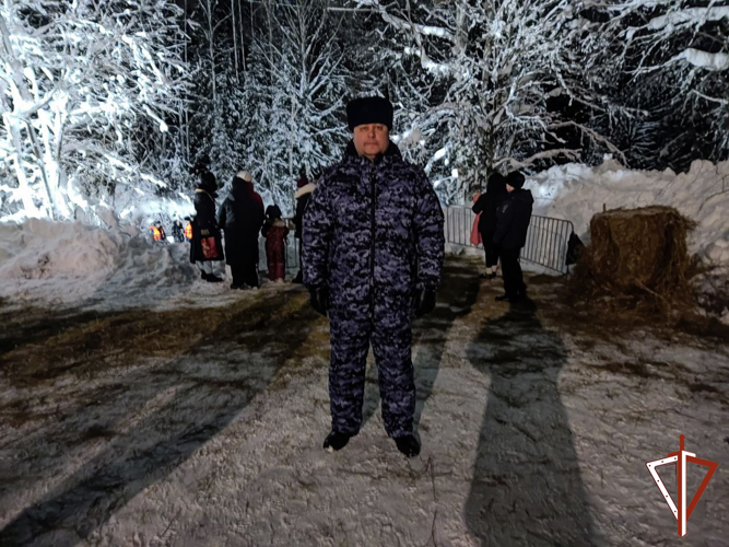 В Югре личный состав Росгвардии выполнил задачи по охране общественного порядка в Крещение Господне