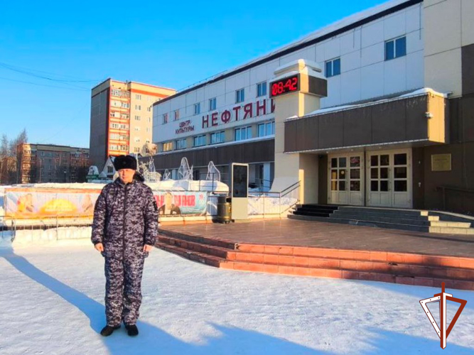 В Югре Росгвардия обеспечила безопасность граждан при проведении торжественных мероприятий в День защитника Отечества 