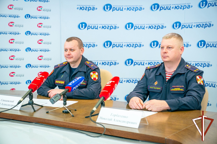  В столице Югры состоялась пресс-конференция, посвященная 56-летию со Дня образования подразделений ЛРР и ГК Росгвардии