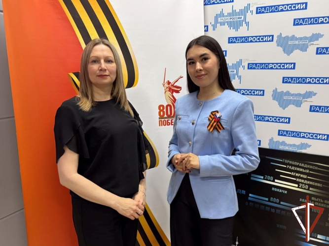 В Югре в очередном выпуске авторской радиопрограммы «Росгвардия. Всегда на страже» – интервью с внучкой ветерана Великой Отечественной войны  