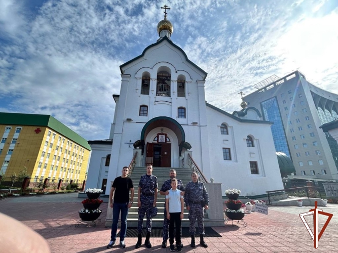 В Югре Росгвардия   приняла участие в мероприятиях, посвященных Крещению Руси