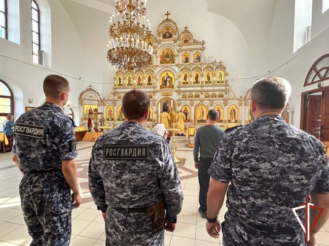 В Югре Росгвардия   приняла участие в мероприятиях, посвященных Крещению Руси