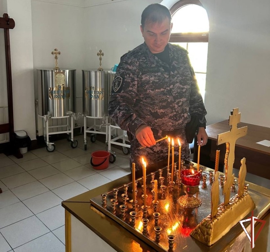 В Югре Росгвардия   приняла участие в мероприятиях, посвященных Крещению Руси